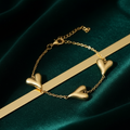 Golden Love Drops Bracelet