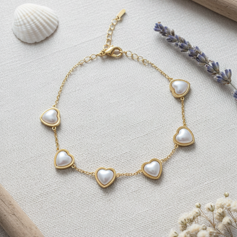 Honey Hearts Bracelet