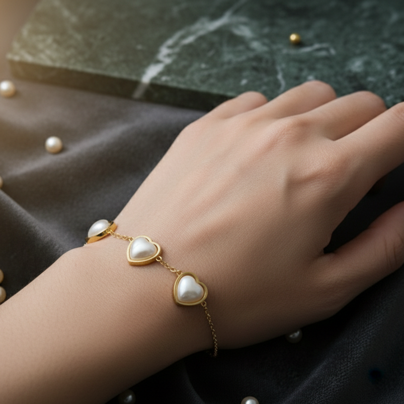 Honey Hearts Bracelet