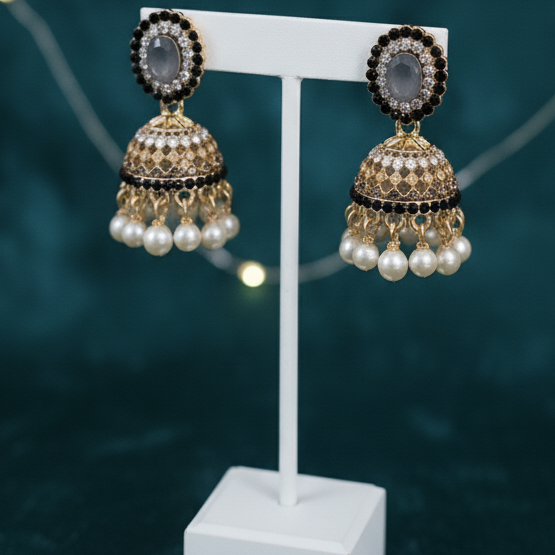 Moonlit Charm Jhumka