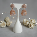 Rosé Radiance Jhumka