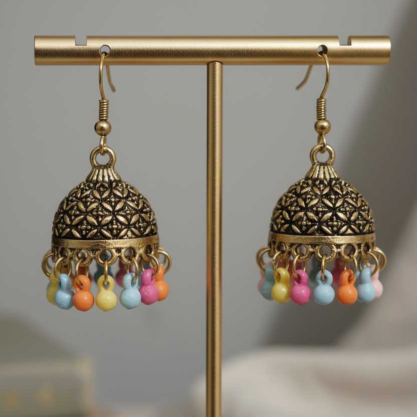 Rangreza Jhumkas